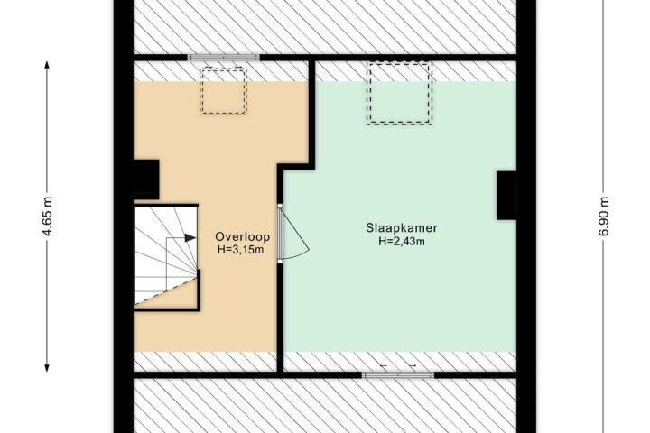 Plattegrond – Irenelaan 31, Bladel