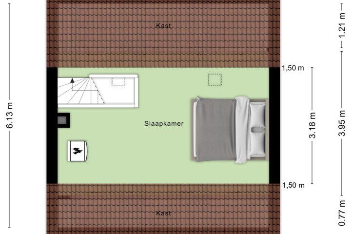 Plattegrond – Ireneplein 19, Roosendaal