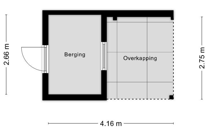 Plattegrond – Irenestraat 15, Beuningen (GE)