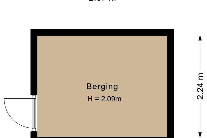 Plattegrond – Irene Vorrinkland 5, Heerhugowaard