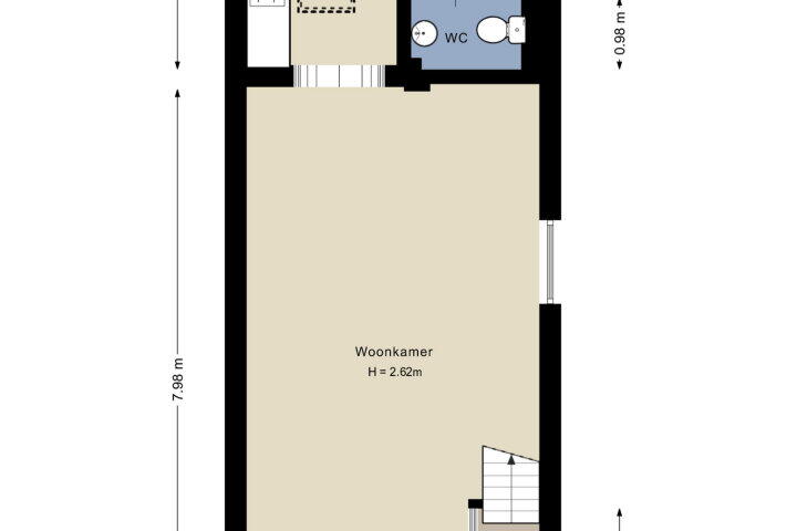 Plattegrond – Irisstraat 5, Amersfoort