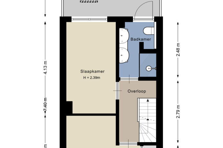 Plattegrond – Irisstraat 5, Amersfoort