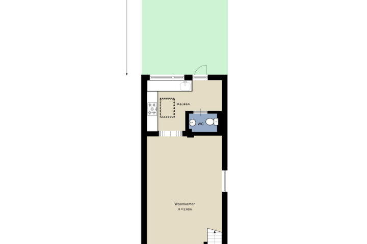 Plattegrond – Irisstraat 5, Amersfoort