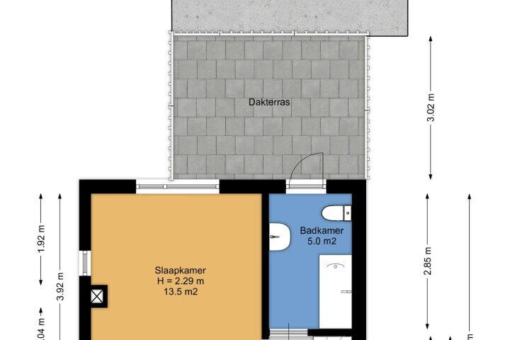 Plattegrond – Irisstraat 22, Enschede