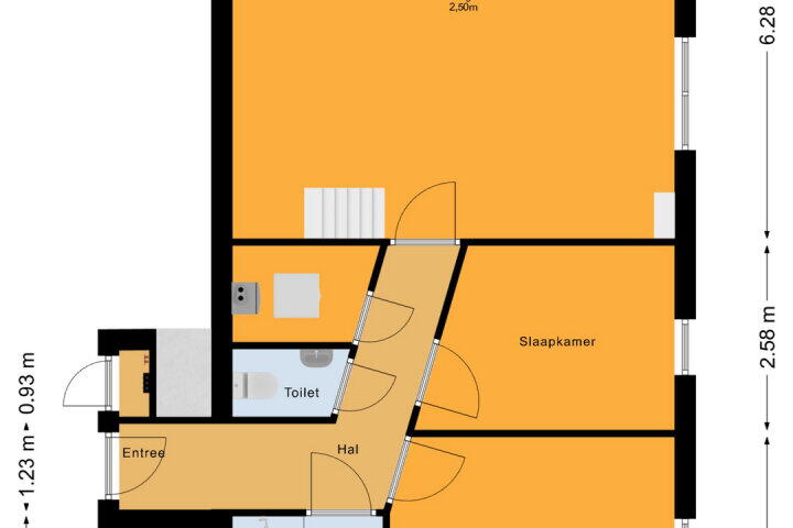 Plattegrond – Isla Margaritastraat 19, Almere