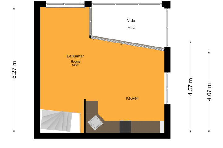 Plattegrond – Isla Margaritastraat 19, Almere