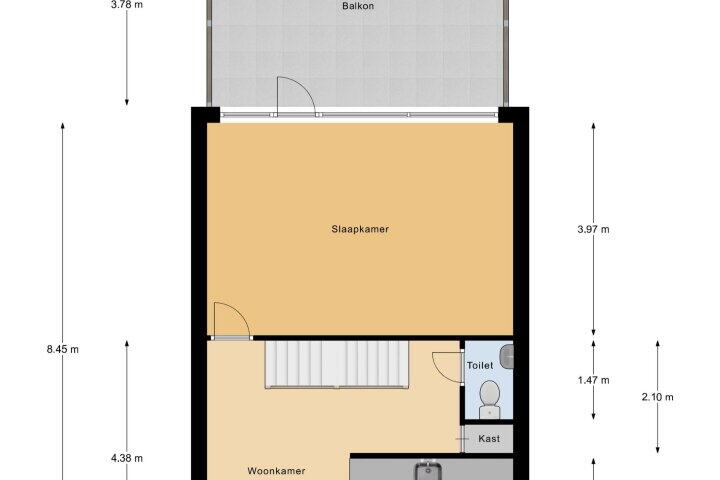 Plattegrond – Italiëlaan 32, Heerlen