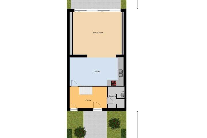 Plattegrond – Italiëlaan 32, Heerlen