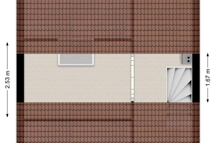 Plattegrond – Jacob Catsstraat 31, Sliedrecht