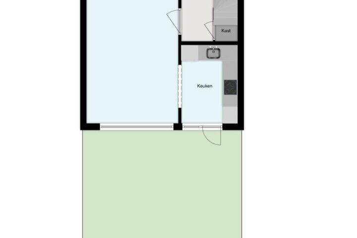 Plattegrond – Jac. P. Thijssesingel 52, Sliedrecht