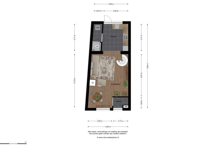 Plattegrond – Jacqueline de Grezlaan 3, Breda