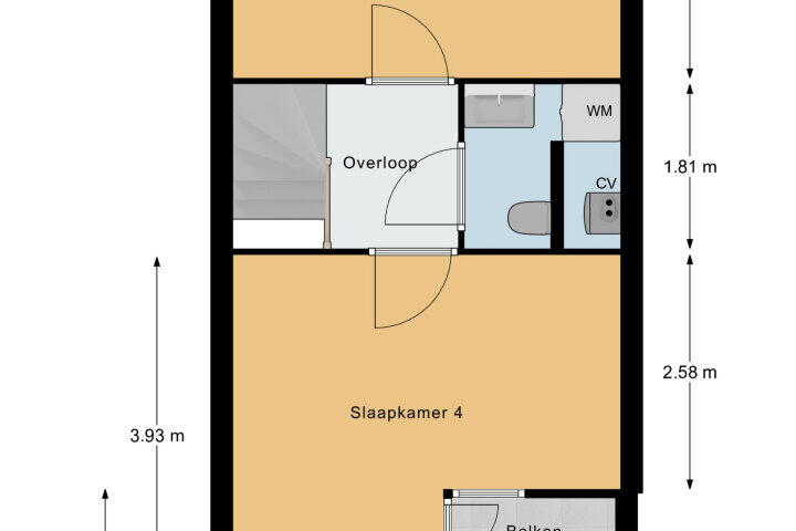 Plattegrond – Jac Thijssedomein 8, Maastricht