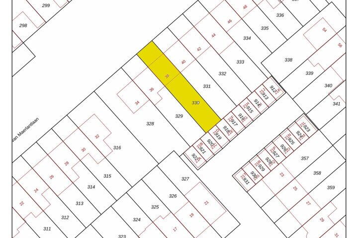 Plattegrond – Jac. van Maerlantlaan 38, Heerhugowaard