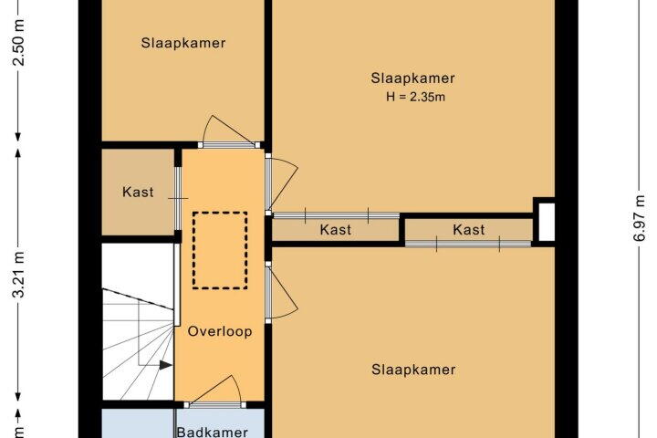 Plattegrond – Jac. van Maerlantlaan 38, Heerhugowaard