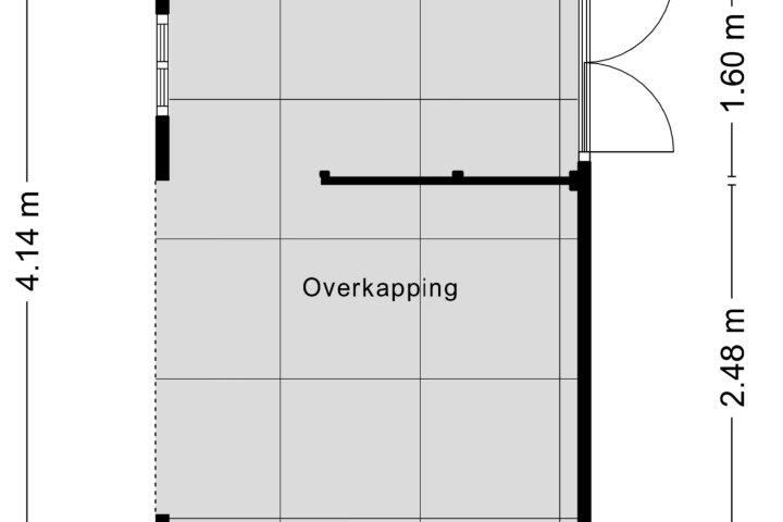 Plattegrond – Jadedijk 49, Roosendaal