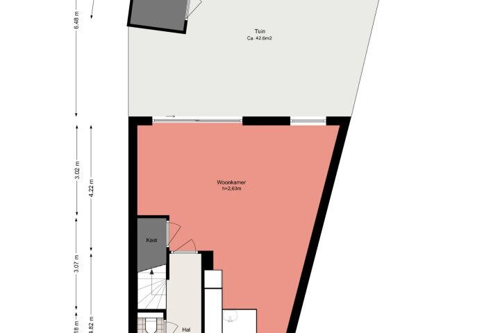 Plan – James Cookroute 148, Almere