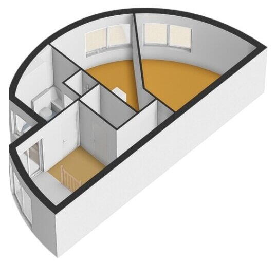Plattegrond 4 - James Stewartstraat 95, Almere