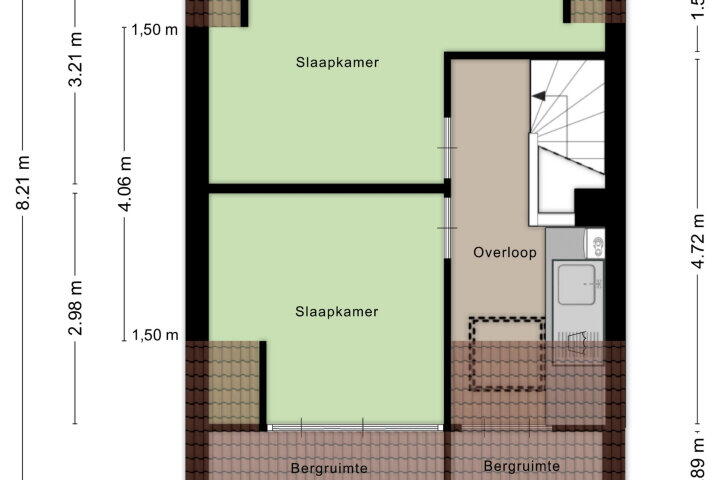 Plattegrond – Jan Lievenslaan 21, Hazerswoude-dorp