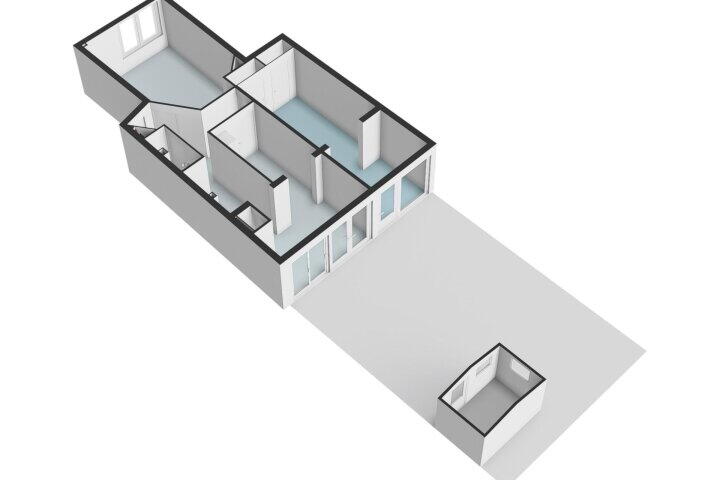Plattegrond – Jan Lievensstraat 46 H, Amsterdam