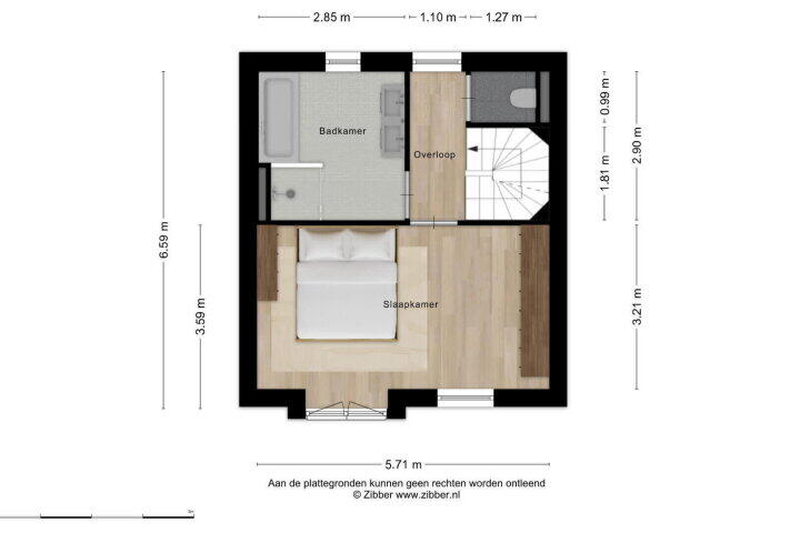 Plattegrond – Jan Ligthartstraat 34, Breda