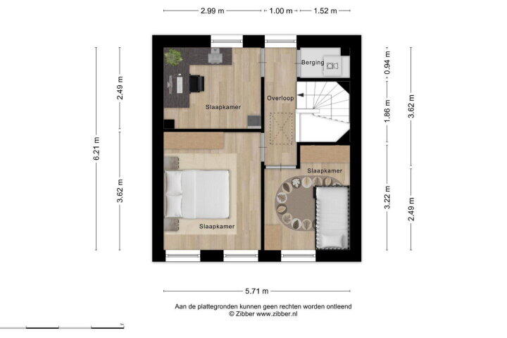 Plattegrond – Jan Ligthartstraat 34, Breda