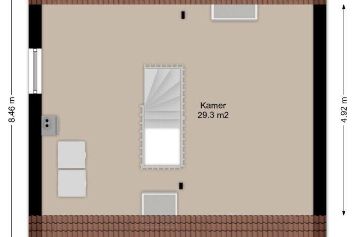 Plattegrond – Jan Luikenstraat 40, Hengelo