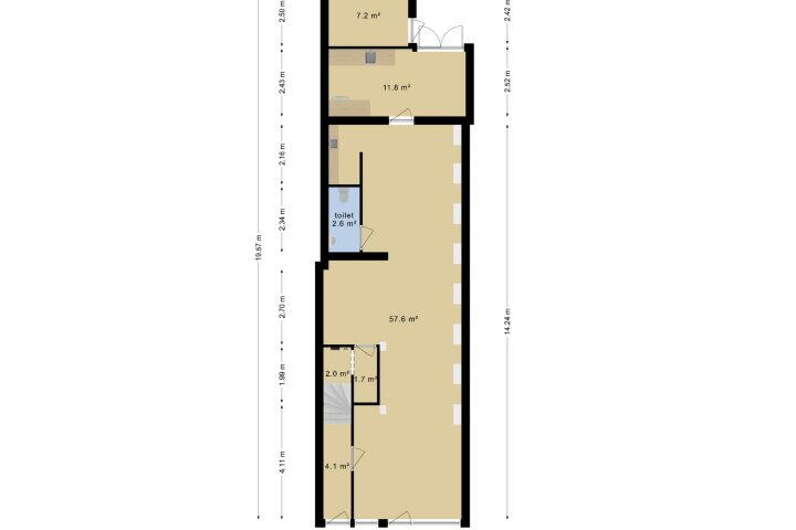 Plattegrond – Jan Mankeslaan 84, Heerenveen