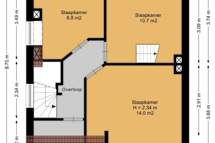 Plattegrond – Janninksweg 40 A, Enschede