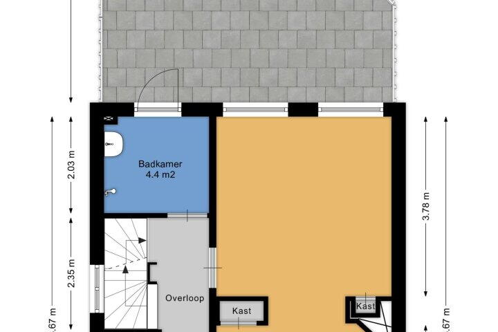 Plattegrond – Janninksweg 42, Enschede