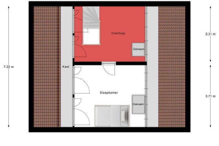 Plattegrond – Jan Thijssensteeg 2, Meijel