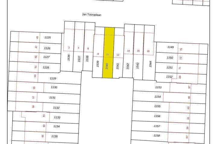 Plattegrond – Jan Tooroplaan 10, Heerhugowaard