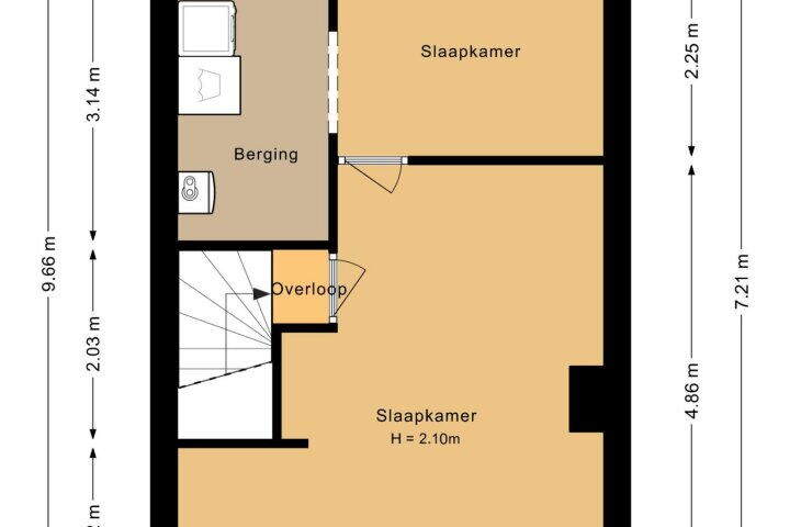 Plattegrond – Jan Tooroplaan 10, Heerhugowaard