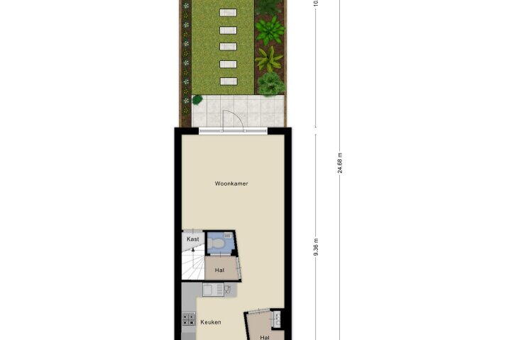 Plattegrond – Januaristraat 13, Almere