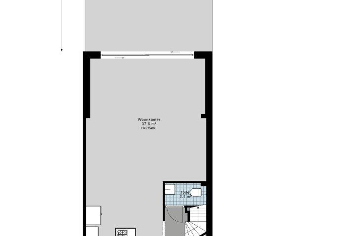 Plattegrond – Jan van Avesneslaan 1, Amstelveen