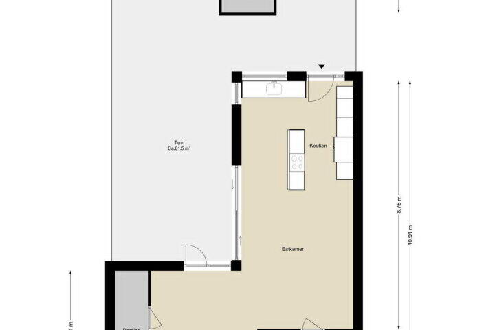 Plattegrond – Jan van Mierlolaan 16, Amstelveen