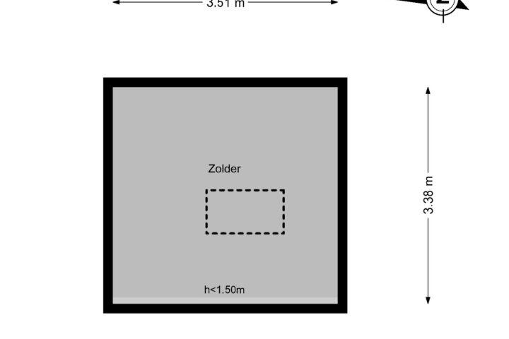 Plattegrond – Jan van Mierlolaan 16, Amstelveen