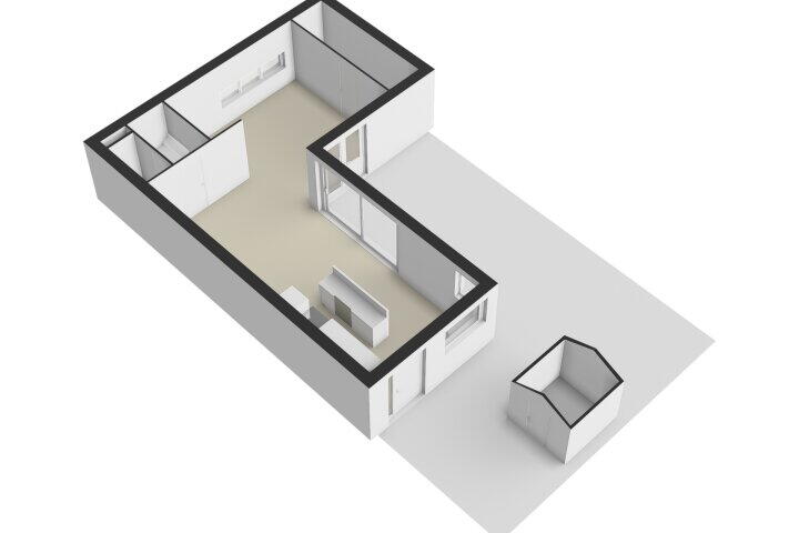 Plattegrond – Jan van Mierlolaan 16, Amstelveen