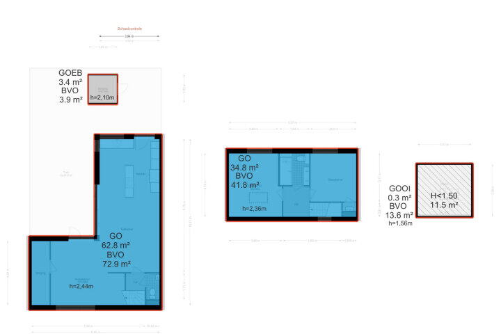 Plattegrond – Jan van Mierlolaan 16, Amstelveen