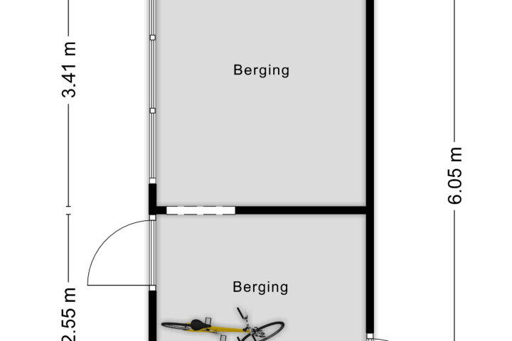 Plattegrond – Jan Vermeerlaan 76, Roosendaal