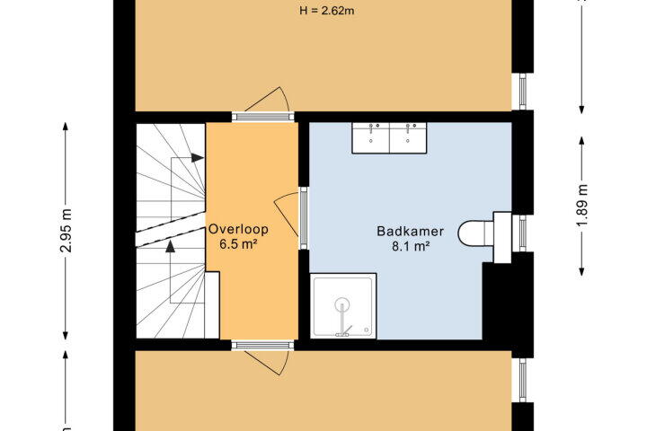 Plattegrond – Javalaan 444, Zoetermeer