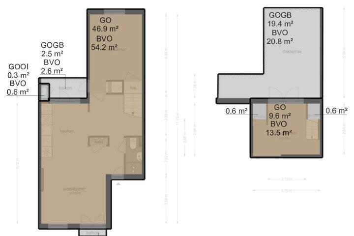 Plattegrond – Javastraat 119 3, Amsterdam