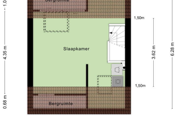 Plattegrond – Jean Sibeliusstraat 73, Rotterdam