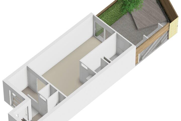Plattegrond – Jekerstraat 37 K, Maastricht