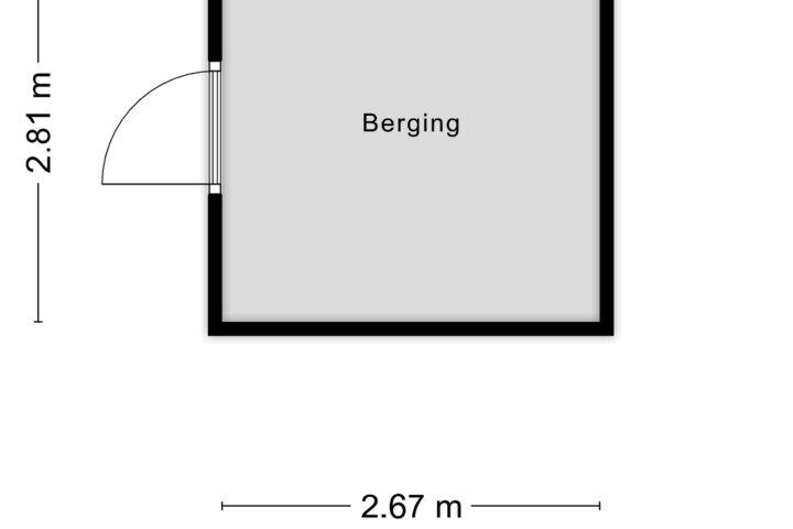 Plattegrond – Jeltje de Bosch Kemperstraat 15, Alphen aan den Rijn