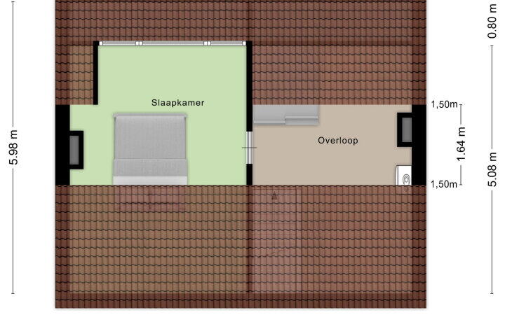 Plattegrond – Jeroen Boschstraat 3, Vlijmen
