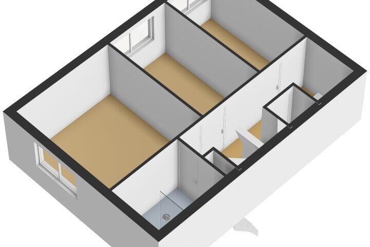 Plattegrond – Jerseystraat 43, Almere
