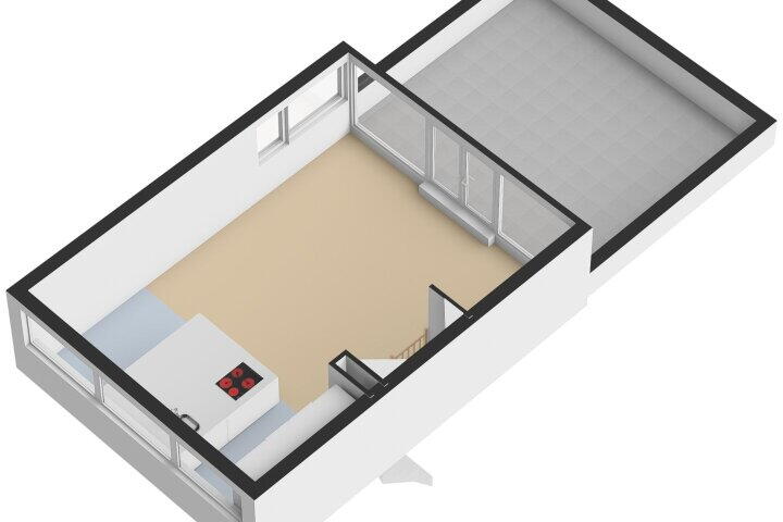 Plattegrond – Jerseystraat 43, Almere
