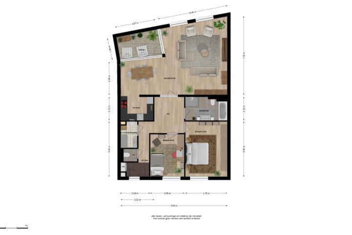 Plan – J.F. Kennedylaan 6, Breda