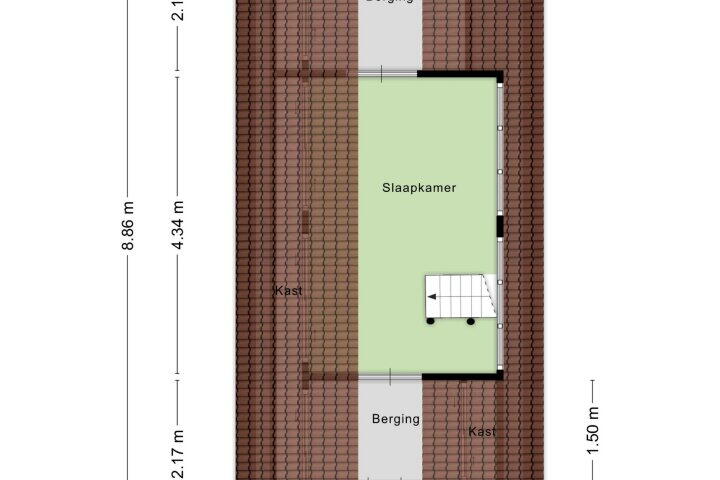 Plattegrond – Johannastraat 37, Arnhem