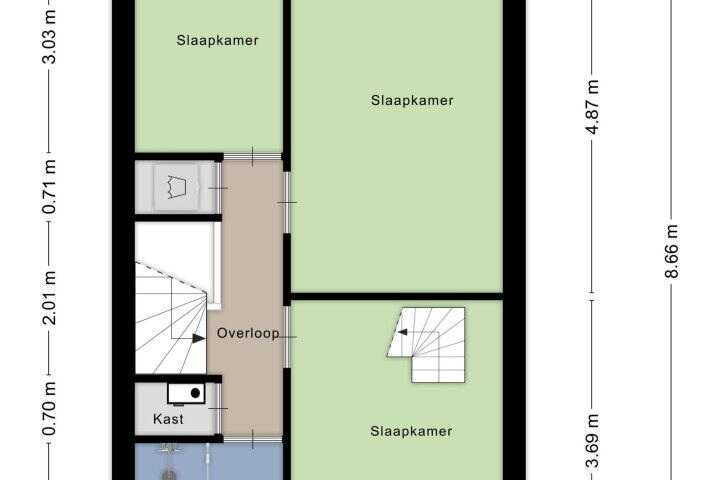 Plattegrond – Johannastraat 37, Arnhem